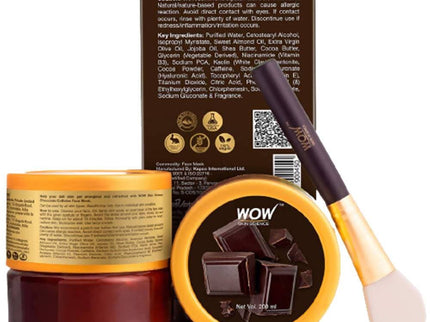 Wow Skin Science Chocolate Caffeine Face Mask - 200 ml