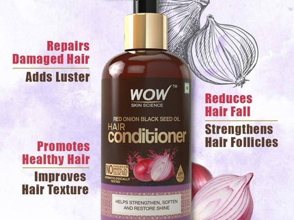 Wow Skin Science Red Onion Black Seed Oil Hair Conditioner