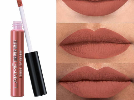 Lakme Forever Matte Liquid Lip Colour Nude Myth - 5.6 ml