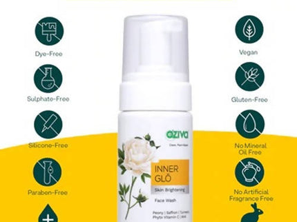 OZiva Inner Glō Skin Brightening Facewash - 100 ml