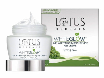 Lotus Herbals Whiteglow Skin Whitening And Brightening Gel Cream (SPF-25)