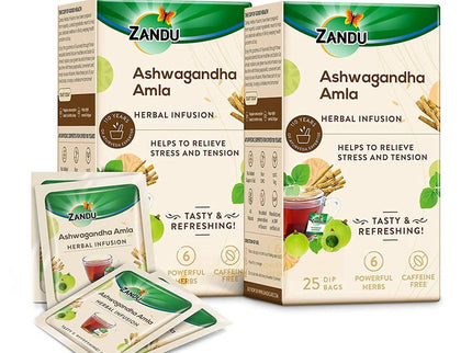 Zandu Ashwagandha Amla Herbal Infusion Tea