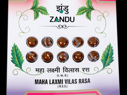 Zandu Mahalakshmi Vilas Ras Tablets