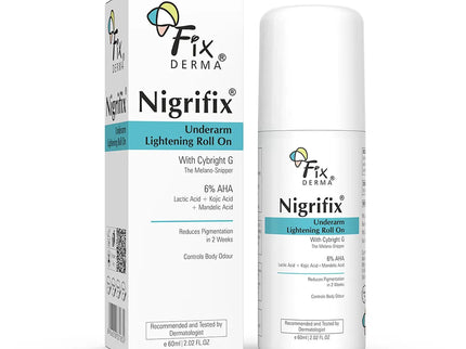 Fixderma Nigrifix Underarm Lightening Ocean Roll On - 60 ml