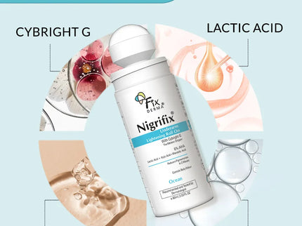 Fixderma Nigrifix Underarm Lightening Ocean Roll On - 60 ml