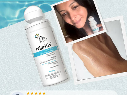 Fixderma Nigrifix Underarm Lightening Ocean Roll On - 60 ml