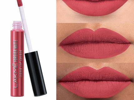 Lakme Forever Matte Liquid Lip Colour Pink Peach - 5.6 ml