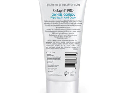 Cetaphil Pro Dryness Control Night Protect Hand Cream