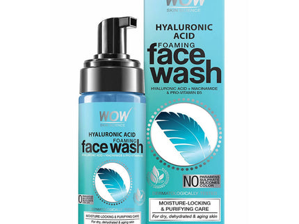 Wow Skin Science Hyaluronic Acid Foaming Face Wash - 150 ml