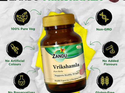 Zandu Vrikshamla Pure Herbs Capsules