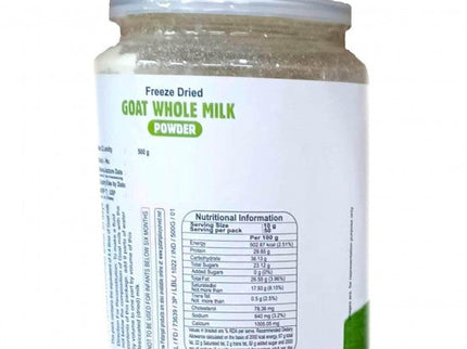 Patanjali Goat Whole Milk Powder - 500 gms