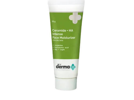 The Derma Co Ceramide + HA Intense Moisturizer for Dry Skin - 50 gms