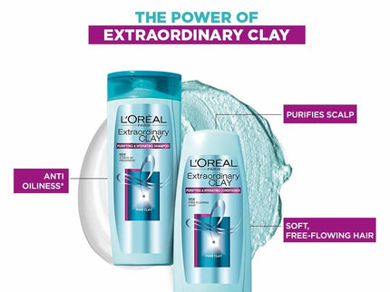 L'Oreal Paris Extraordinary Clay Purifying & Hydrating Shampoo