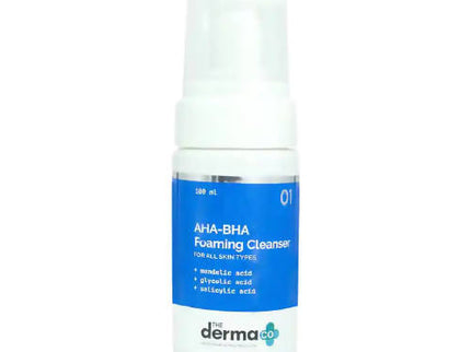 The Derma Co 3% AHA-BHA Foaming Face Wash - 100 ml