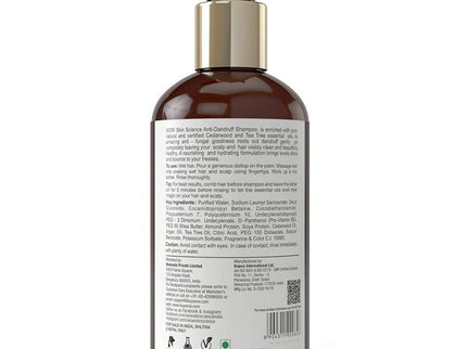 Wow Skin Science Anti-Dandruff Shampoo - 300 ml