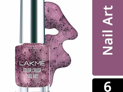 Lakme Color Crush Nail Art F2 Purple - 6 ml