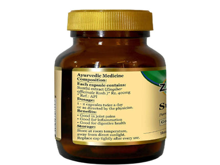 Zandu Sunthi Pure Herbs Capsules Good For Digestive Health