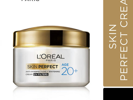 L'Oreal Paris Age 20+ Skin Perfect Cream UV Filters - 50 gms