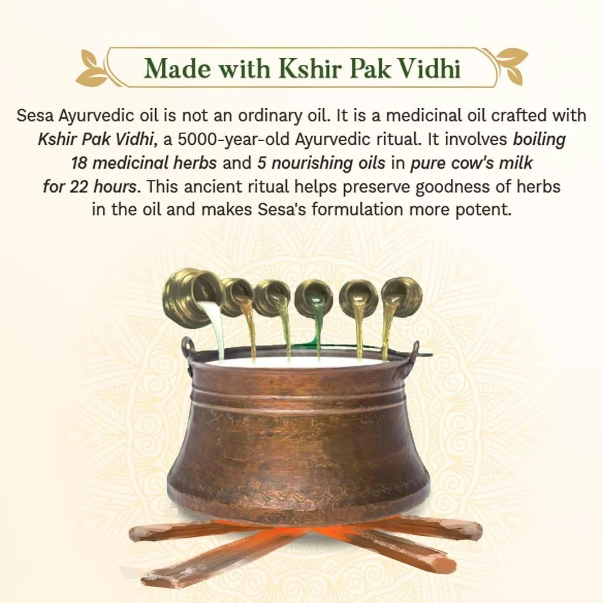 Sesa Ayurvedic Natural & Herbal Hair Oil Prevents Hair Fall Growth Nourish 200ml