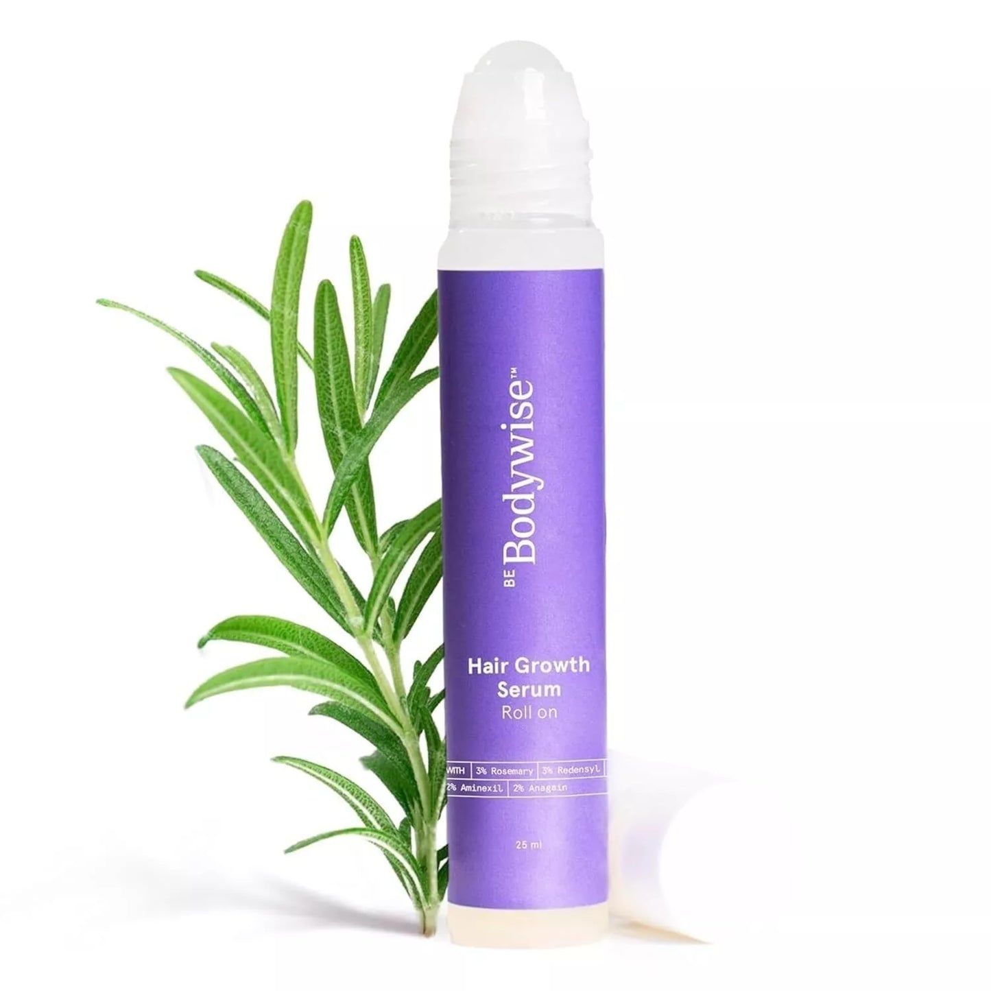 Be Bodywise Rosemary Hair Growth Serum (Roll On) 25ml Stronger Hair