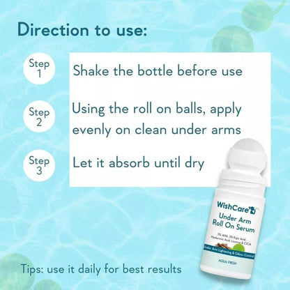 WishCare Underarm Roll On Serum-Underarm Lightening :- 50ml