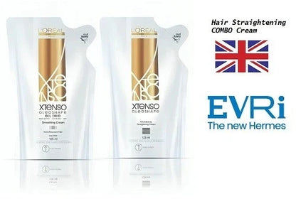 L’Oréal Paris X-Tenso Oleoshape Smoothing 125ml + Neutralising 125ml Hair Cream Combo Set