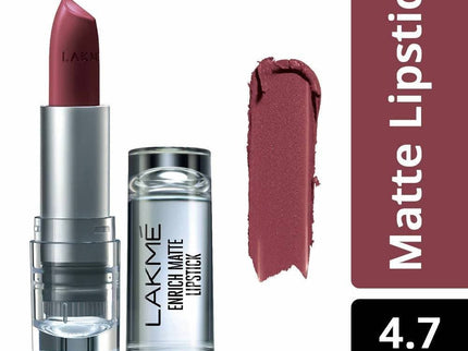 Lakme Enrich Matte Lipstick Shade RM10 - 4.7 gms