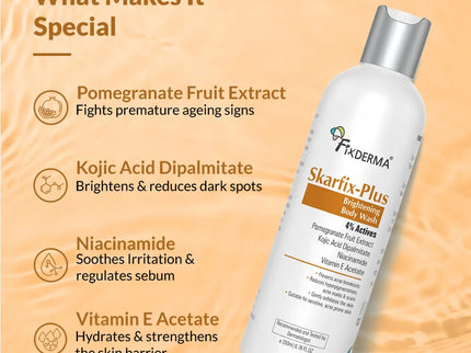 Fixderma Skarfix-Plus Brightening Body Wash - 200 ml