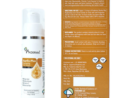 Fixderma Skarfix-Plus Brightening Face Serum - 30 gms
