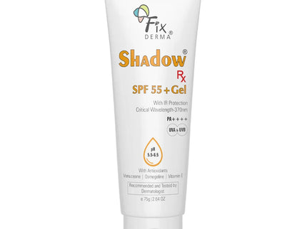 Fixderma Shadow Rx SPF 55+ Gel - 75 gms