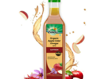 Zandu Organic Apple Cider Vinegar With Saffron