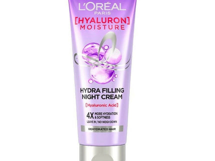 L'Oreal Paris Hyaluron Moisture Hydra Filling Night Cream Hair - 180 ml