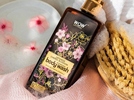 Wow Skin Science Japanese Cherry Blossom Foaming Body Wash - 250 ml