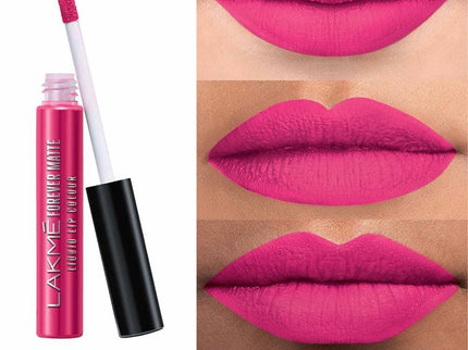 Lakme Forever Matte Liquid Lip Colour Pink Prom - 5.6 ml