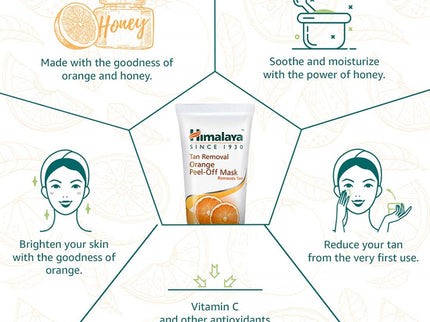 Himalaya Tan Removal Orange Peel-Off Mask