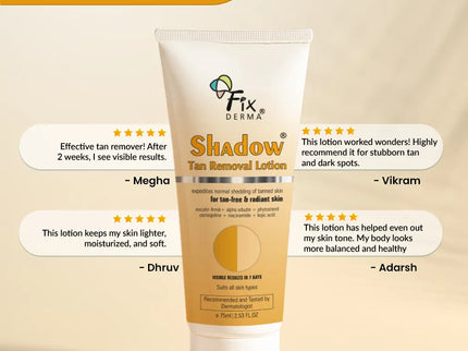 Fixderma Shadow Tan Removal Lotion - 75 ml