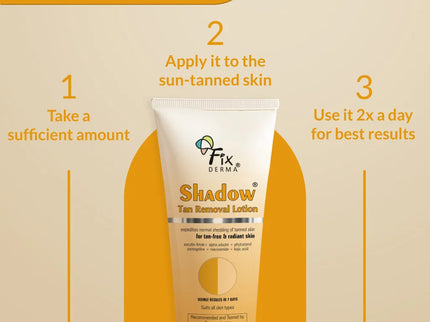 Fixderma Shadow Tan Removal Lotion - 75 ml