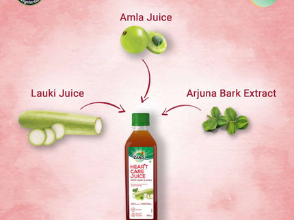 Zandu Heart Care Juice with Lauki & Amla - 500 ml