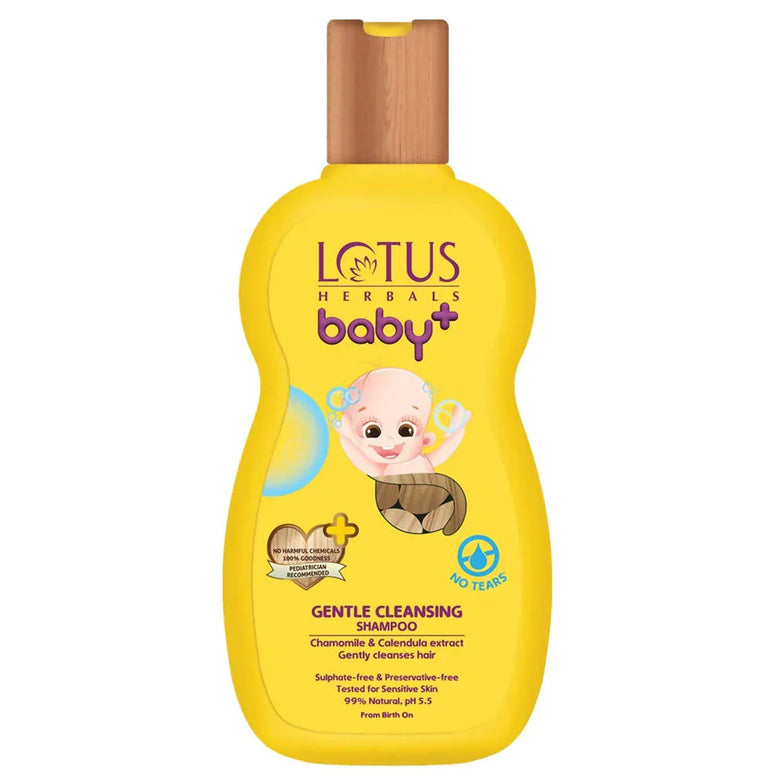 Lotus Herbals Baby+ Gentle Cleansing Shampoo