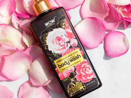 Wow Skin Science Moroccan Rose Otto Foaming Body Wash - 250 ml