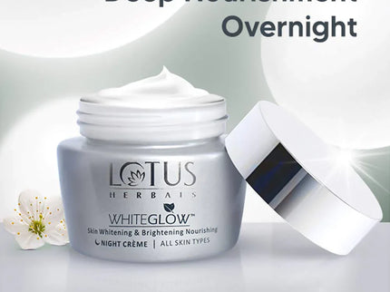Lotus Herbals Whiteglow Skin Whitening & Brightening Nourishing Night Creme