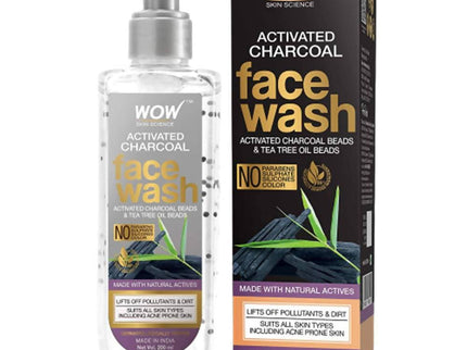 Wow Skin Science Activated Charcoal Face Wash