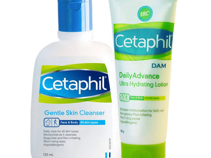 Cetaphil Cleansing & Hydrating Combo For Normal To Dry Skin