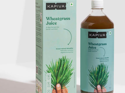 Kapiva Ayurveda Wheat Grass Juice - 1 L
