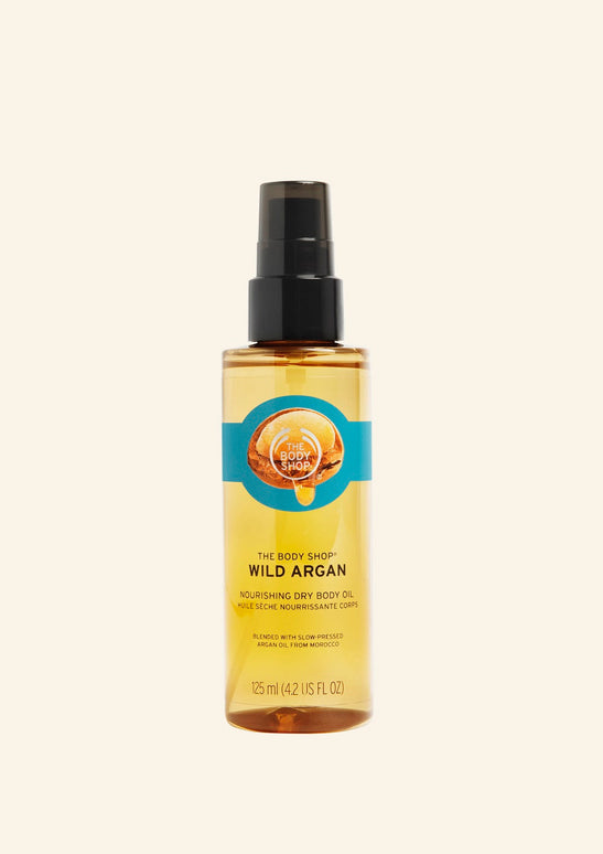 The Body Shop Wild Argan Oil Nourishing Dry Body Oil - 125 ml
