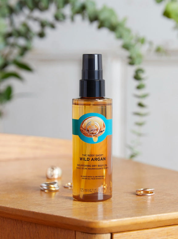 The Body Shop Wild Argan Oil Nourishing Dry Body Oil - 125 ml