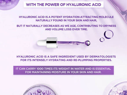 L'Oreal Paris Hyaluron Moisture Hydra Filling Night Cream Hair - 180 ml