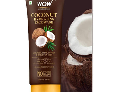 Wow Skin Science Coconut Hydrating Face Wash - 100 ml