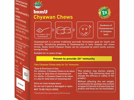 Zandu ImmU Chyawan Chews