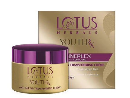 Lotus Herbals Youth Rx Anti-Aging Transforming Creme – SPF 25, PA +++